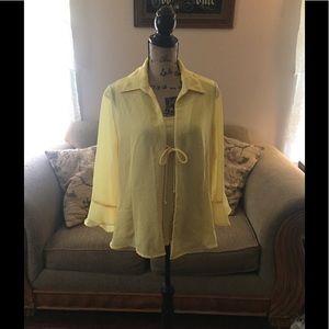 Cato yellow Two piece