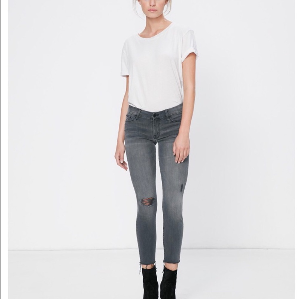 Mother jeans -ankle fray