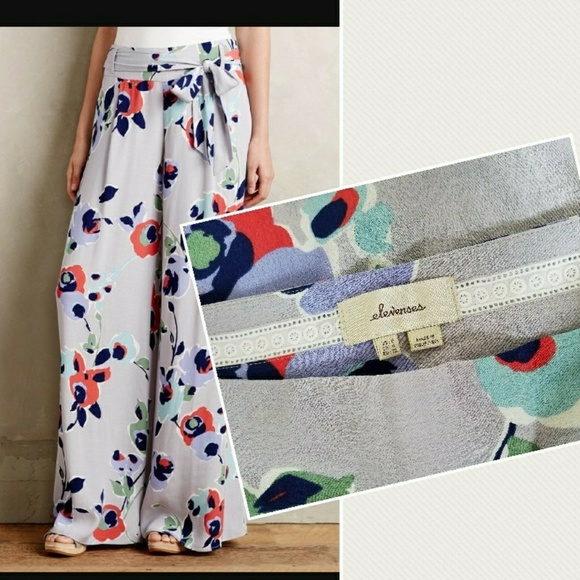 Anthropologie Pants - NEW Anthropologie Elevenses wide leg pants
