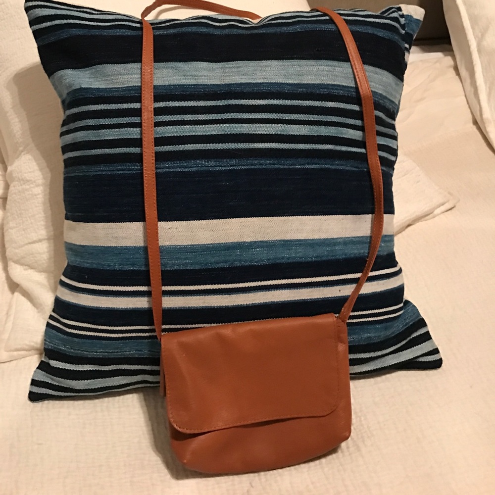 ASOS small tan cross body purse