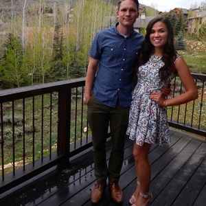 Floral print skater dress