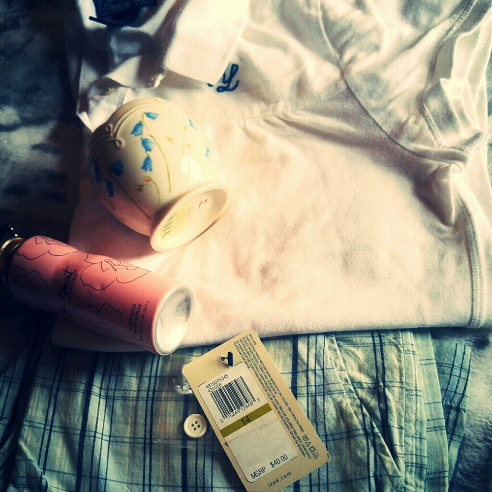 Shorts and shirt will separate.