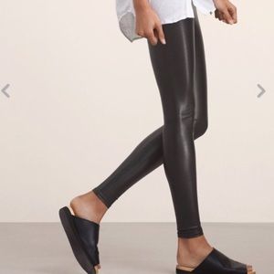Aritzia Daria Vegan Leather Legging