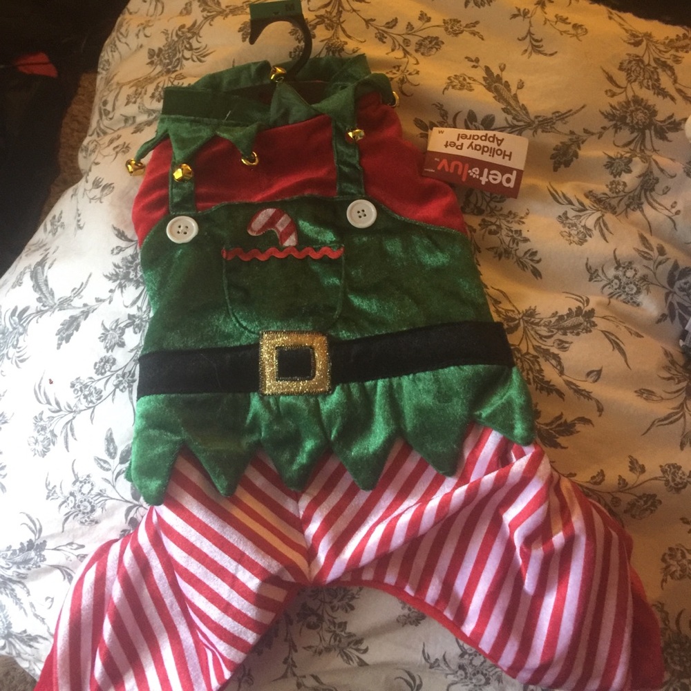 Christmas dog costume size M