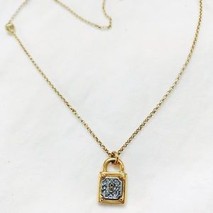 Juicy Couture Lock Necklace