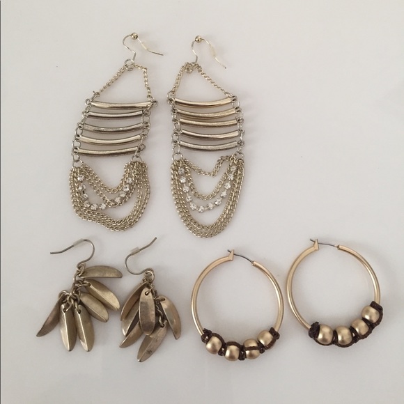 Jennifer Lopez Jewelry - 3 for $13! Bundle of 3 pairs of earrings
