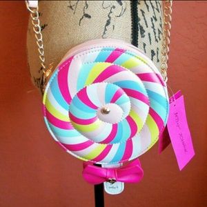 Betsey Johnson Lollipop Sweets Bag Kawaii