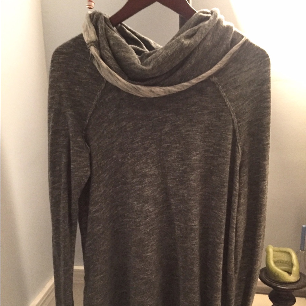 Free People : Cowl Knit Sweater