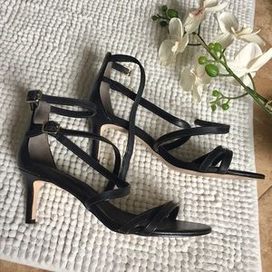 Black Strap Sandals