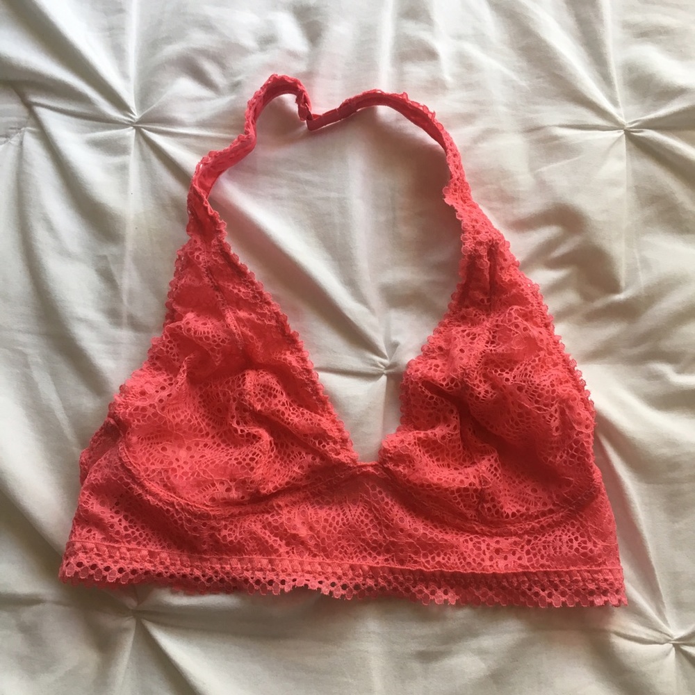 Pink bralette