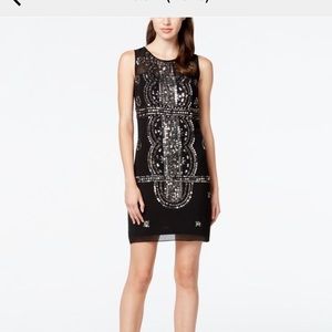 Adrianna Papell sequined dress.
