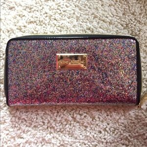 Betsey Johnson Glitter Wallet