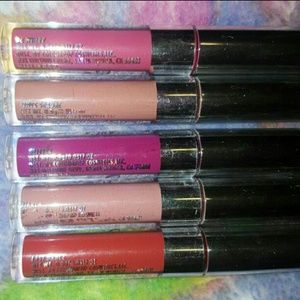Colourpop 5 Nude Mauve Matte Lip Set