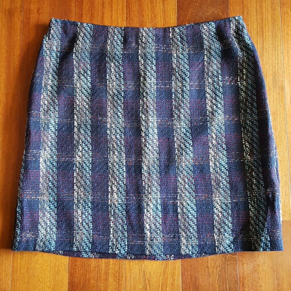 + Loft tweed pencil skirt