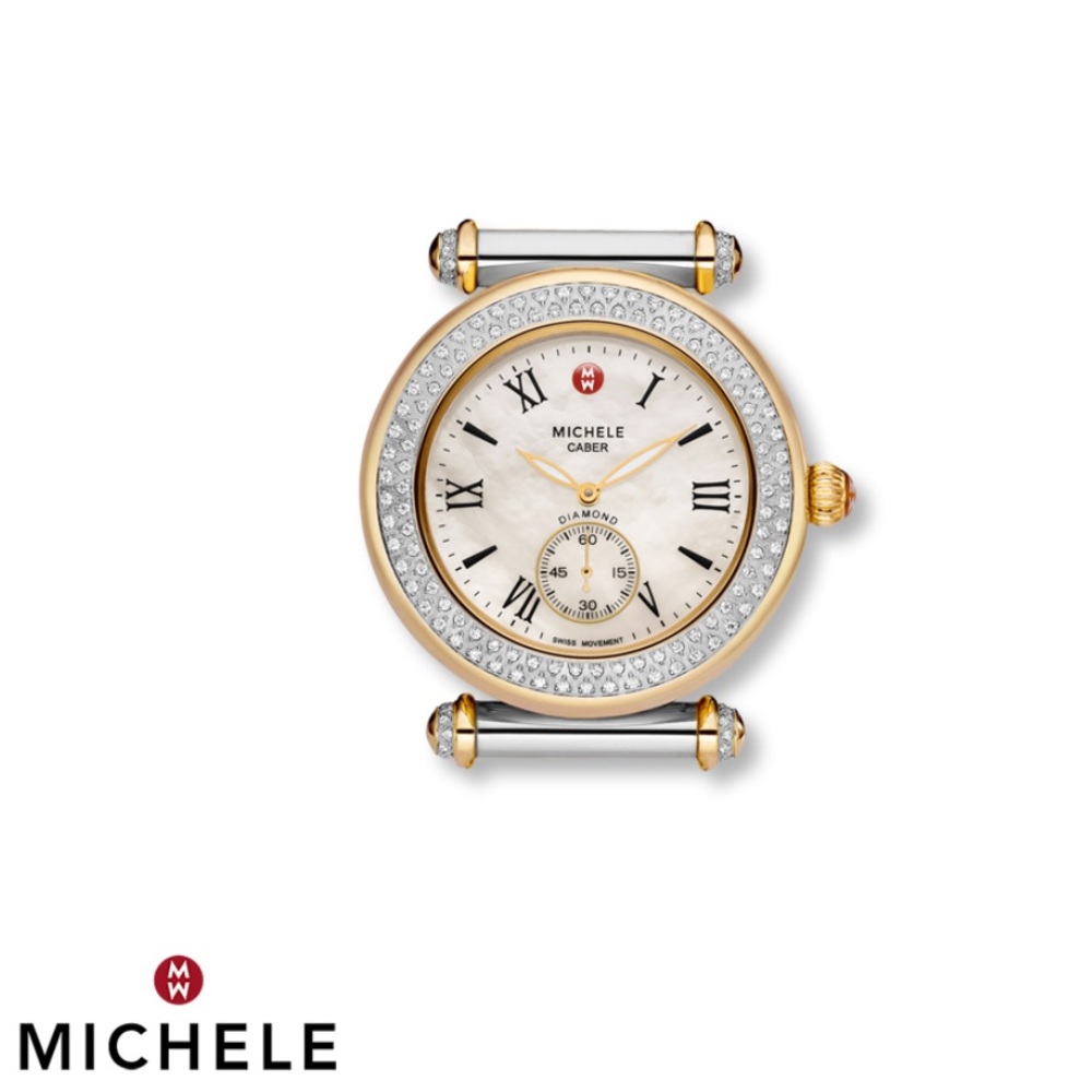 Michelle Mother of Pearl Watch-Case Caber Diamond