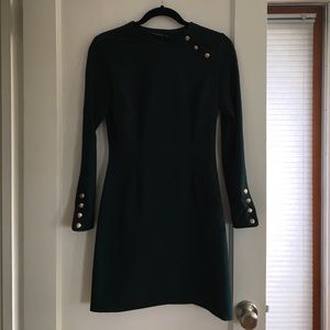 Dark green Zara dress