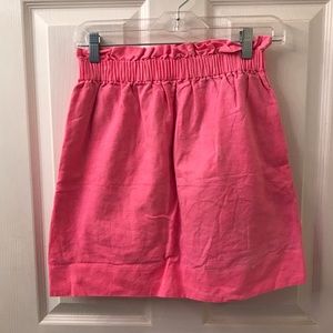 Bright Pink J. Crew Skirt