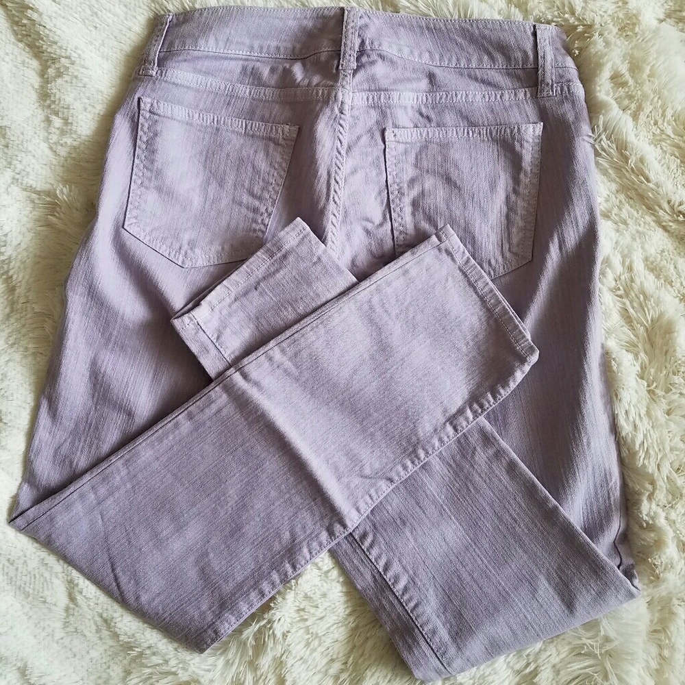 NWOT Gap Lavender Skinny Jeans - Picture 2 of 6