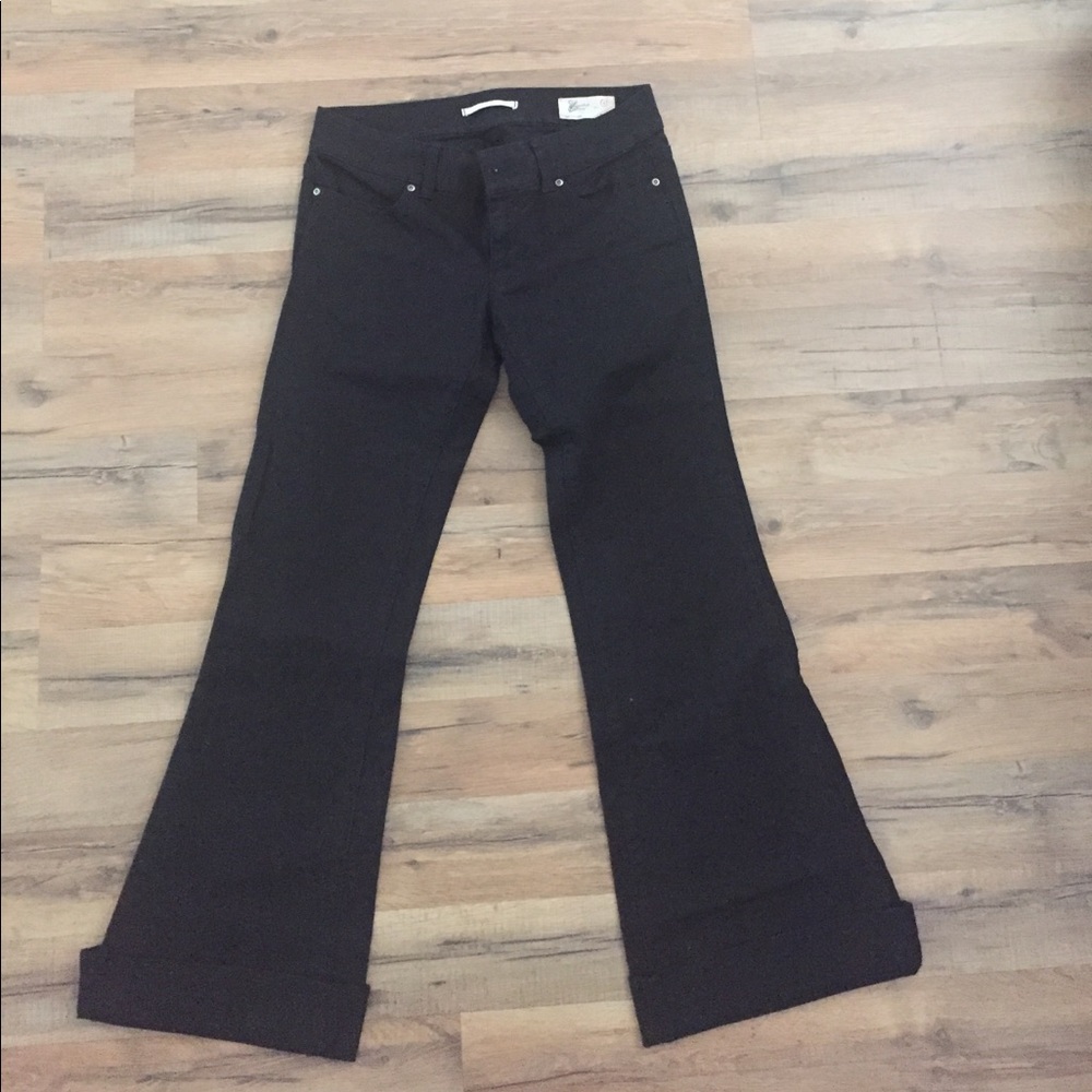 GAP black flare jeans