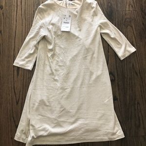 Brand New Metallic Zara Dress