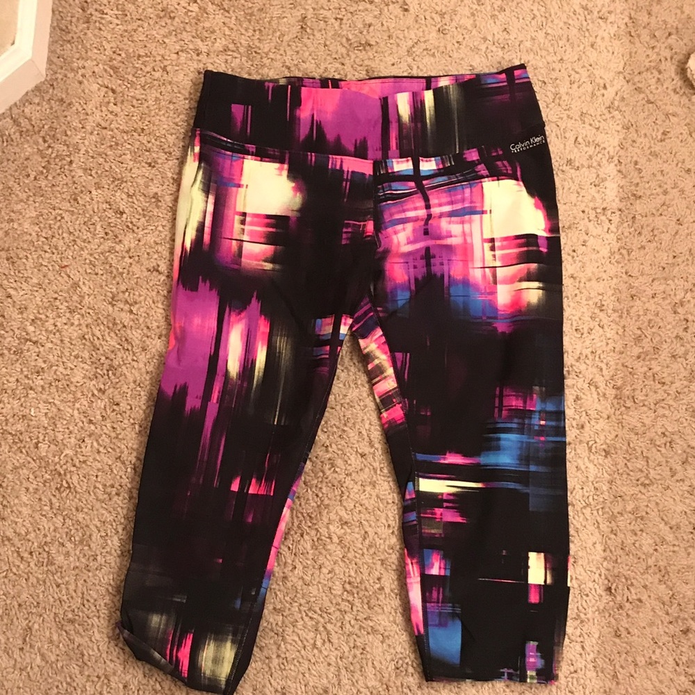 Calvin Klein Performance Workout Zumba Yoga Capris