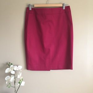 Magenta spring/summer pencil skirt
