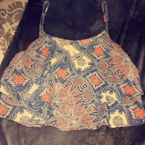 Cute flowy summer tank top