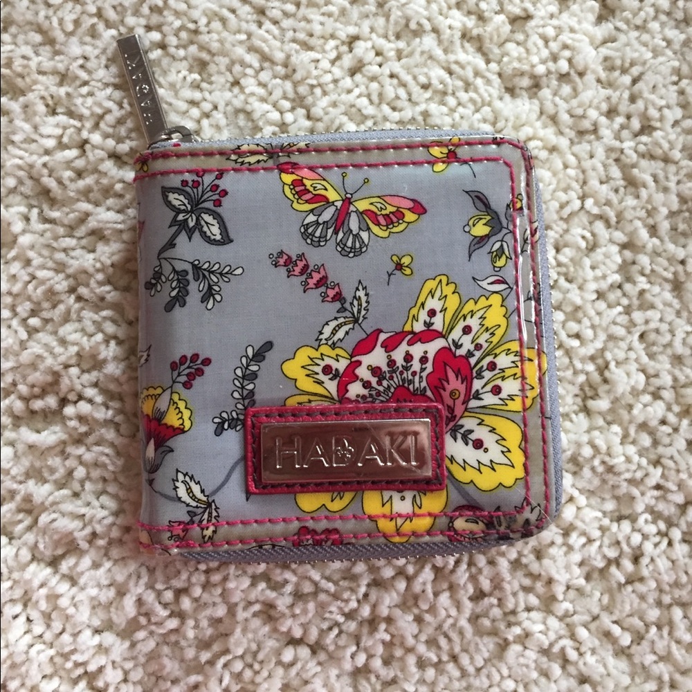 Hadaki floral money wallet