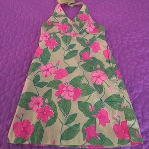 Lilly Pulitzer Girls Size 7 Halter Dress