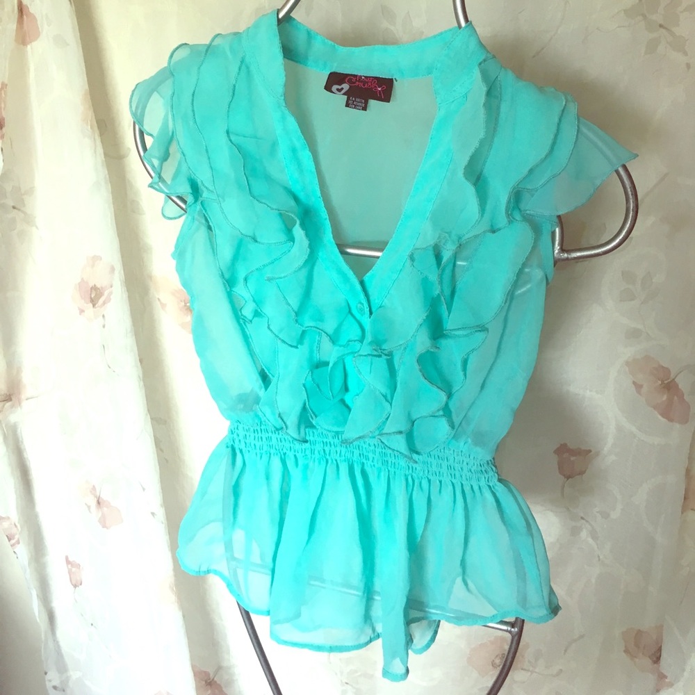 Adorable sheer Blouse