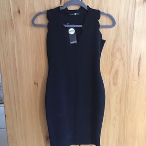 Boohoo little black dress