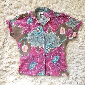 Vintage Floral Top