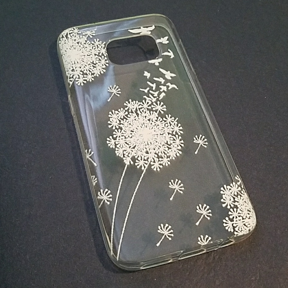 Samsung Galaxy S7 Clear Dandelion Phone Case