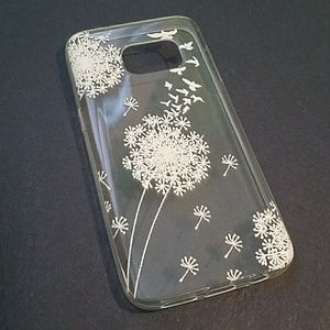 Samsung Galaxy S7 Clear Dandelion Phone Case