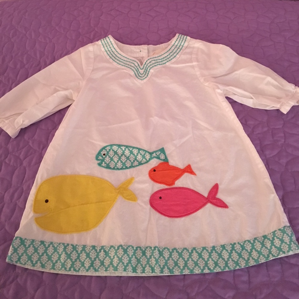 Girls Mini Boden Coverup size 3/4.