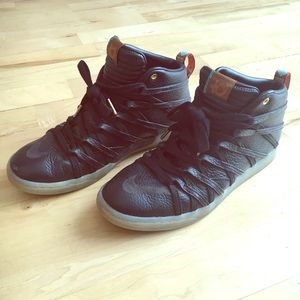 Kevin Durant Nike Black Leather Shoes