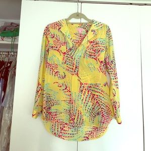 Lilly Pulitzer colorful blouse