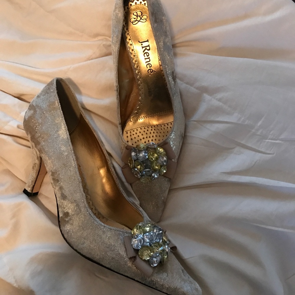 Gold heels