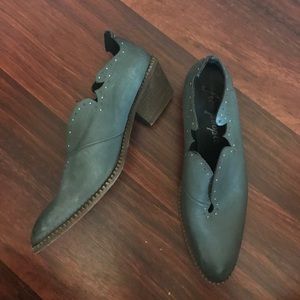 Free People grey booties