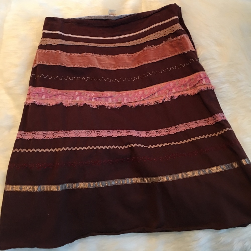 Free People boho skirt