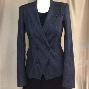 Theory dark gray blazer