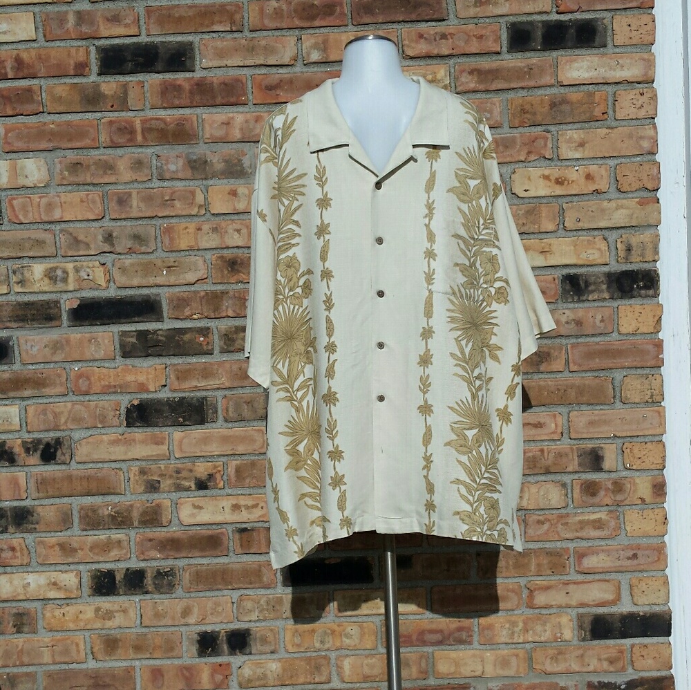 Tommy Bahama Silk Hawaiian Shirt