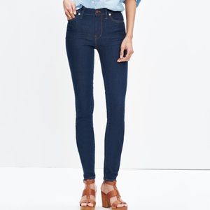 Madewell Skinny High Rise jeans