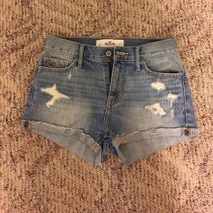 High waisted Jean Shorts