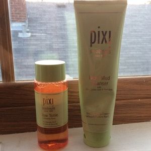 Pixi Skincare Items- Glow Tonic, Glow Mud Cleanser