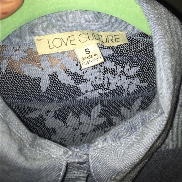 front tying button up sleeveless blouse - Picture 5 of 5