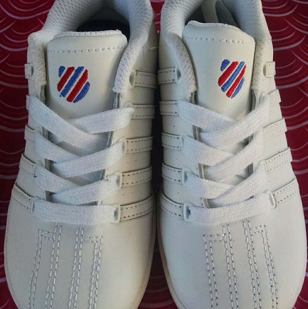 Toddler K-Swiss ALL WHITE Shoes NWOT