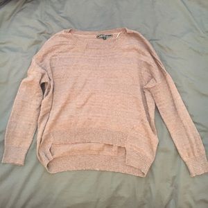 Love Stitch crew neck sweater