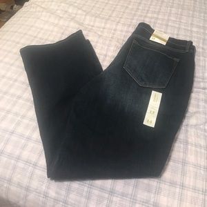 Old Navy dark jeans