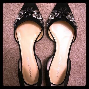Ivanka Trump 'Trika' Embellished d'Orsay Flats